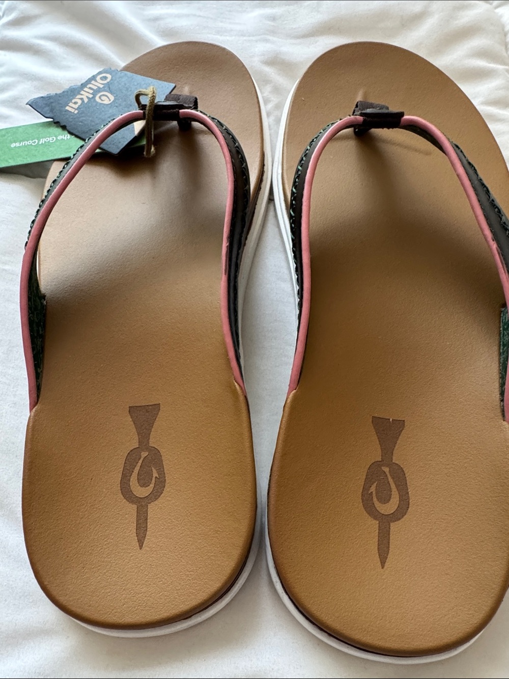 NWT OluKai Shoreline Men’s Leather Sandals size 11 - Picture 7 of 8
